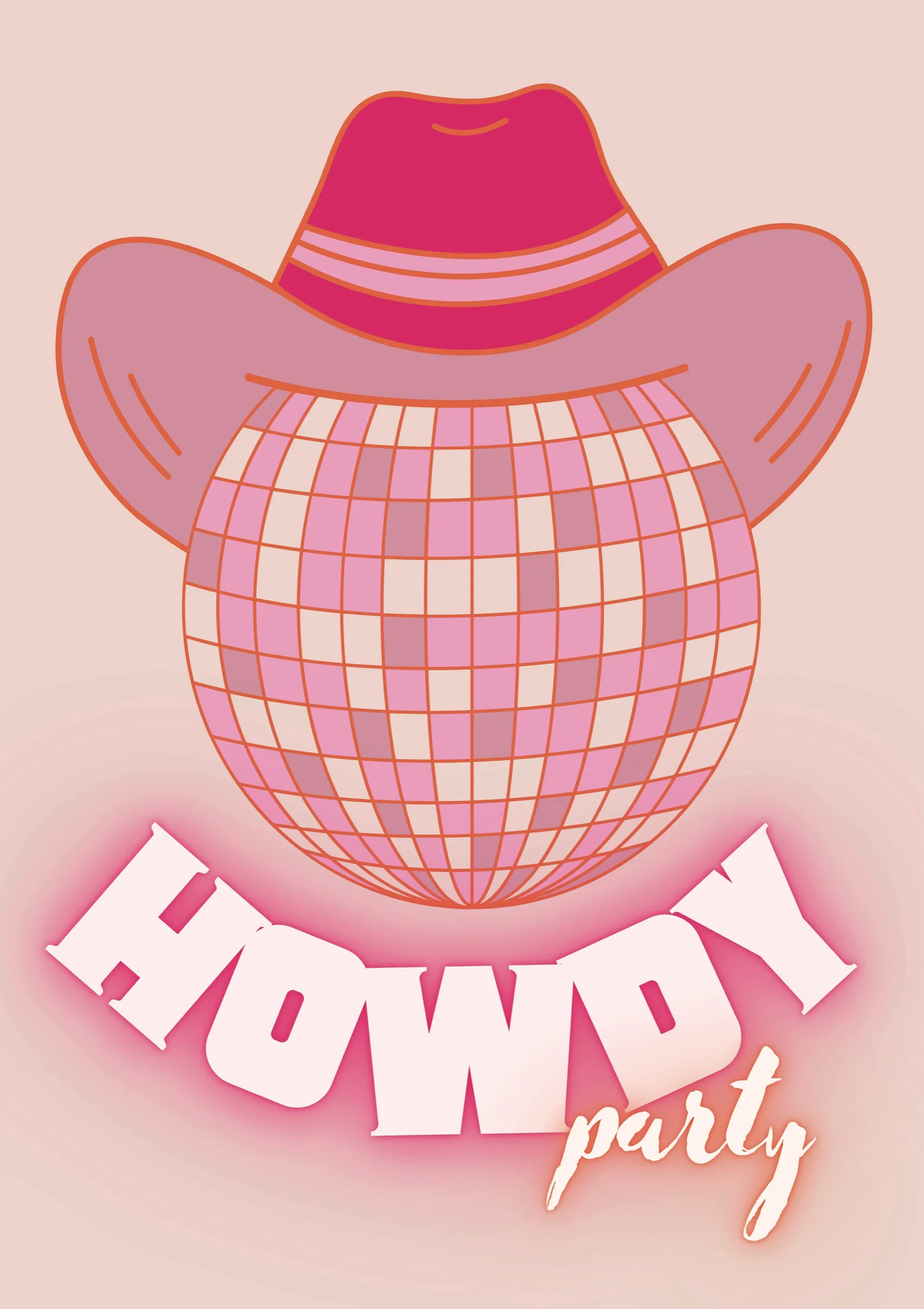 Pembe Disko Topu Howdy Pembe Disko Topu Howdy