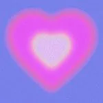 Mor Pembe Aura Kalp
