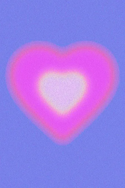 Mor Pembe Aura Kalp