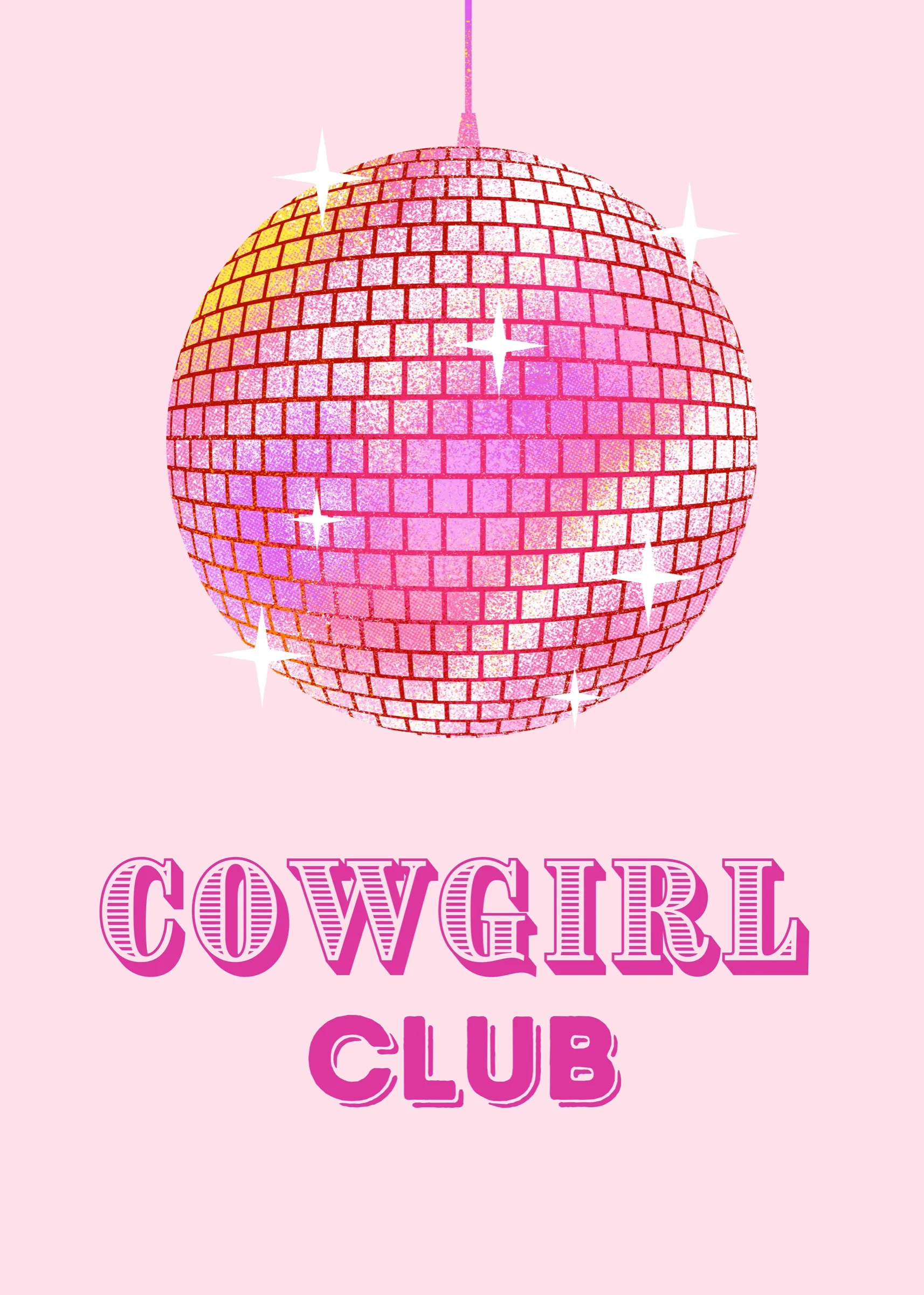 Cowgirl Club Disko Topu Cowgirl Club Disko Topu