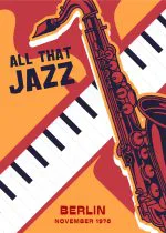 All That Jazz Saksafon Afişi