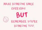 Make Someone Smile Tipografi