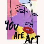 You Are Art Soyut Yüz