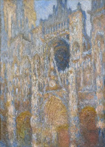 Rouen Katedrali Güneş Işığında