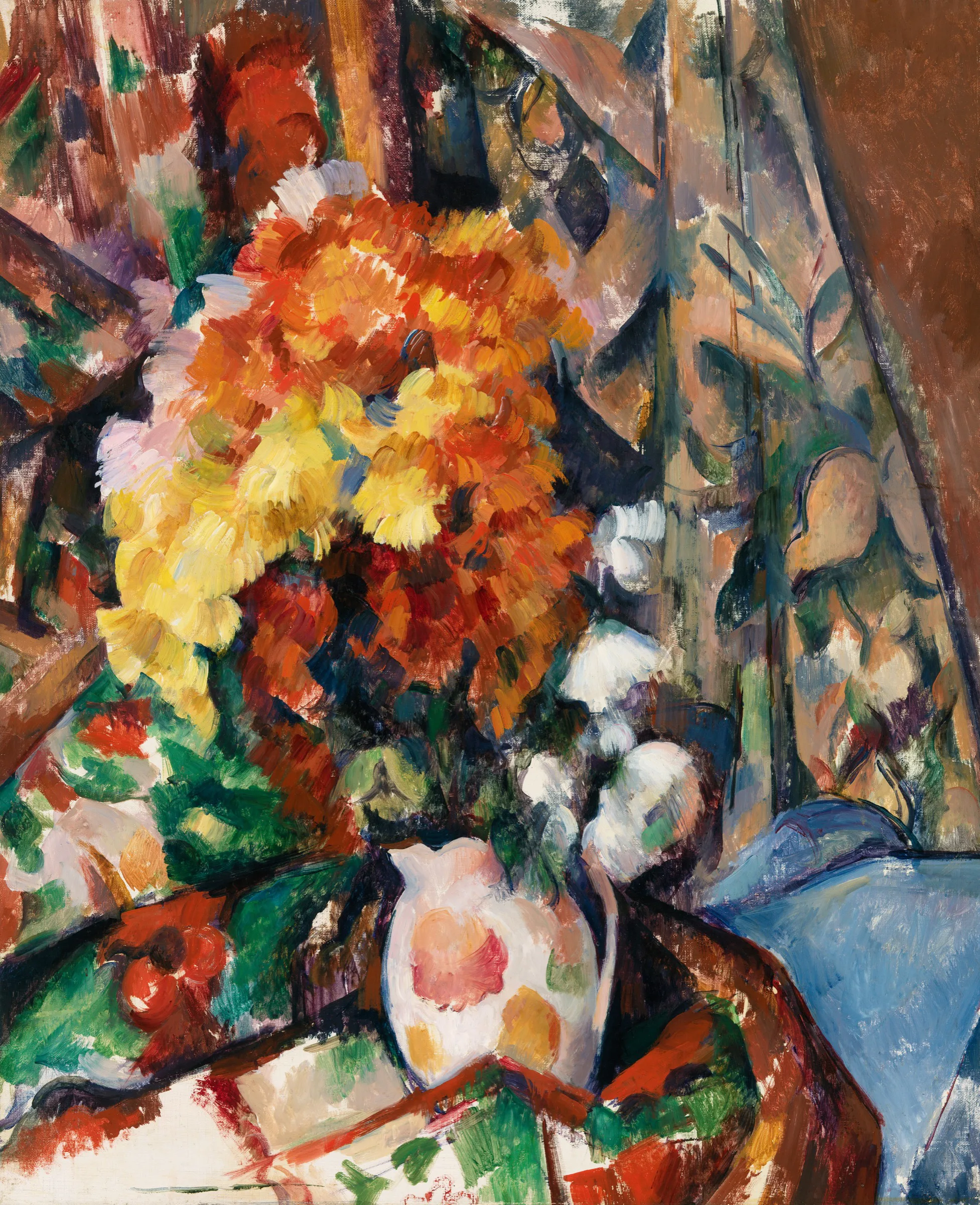Çiçekli Vazo Cézanne Çiçekli Vazo Cézanne