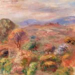 Pastel Renkli Manzara Renoir