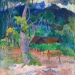 Atlı Manzara Gauguin