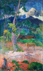 Atlı Manzara Gauguin