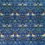 Morris Kuş Deseni Lacivert