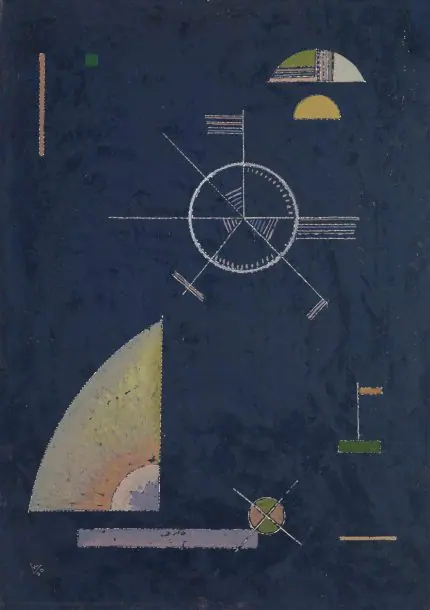 Kandinsky Donuk Gri