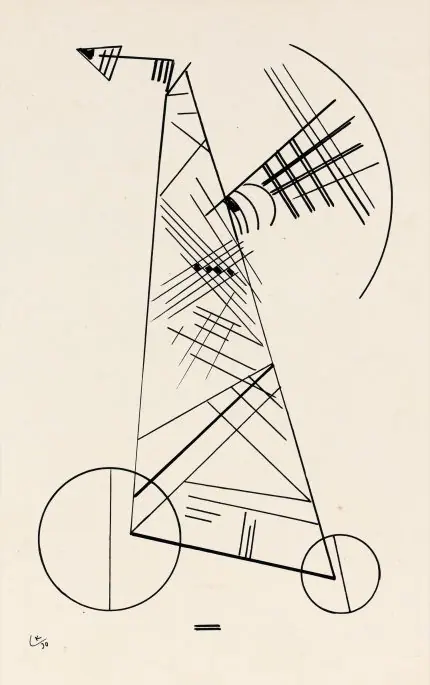 Kandinsky Çizgi Kompozisyon