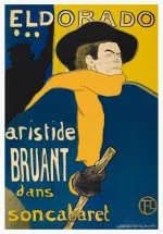 Eldorado Aristide Bruant Afişi