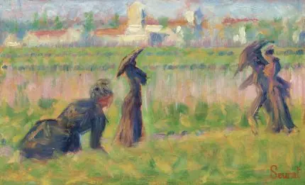Manzarada Figürler Seurat
