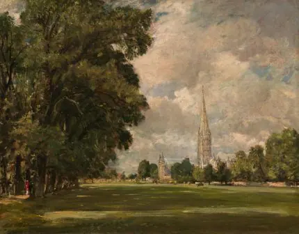 Salisbury Katedrali Manzarası