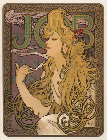 JOB Art Nouveau Afişi