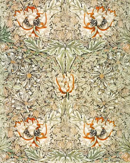 Morris Hanımeli Deseni