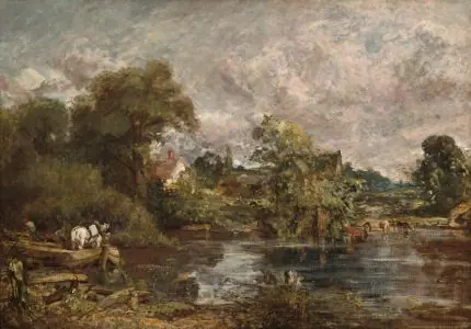 Beyaz At Constable