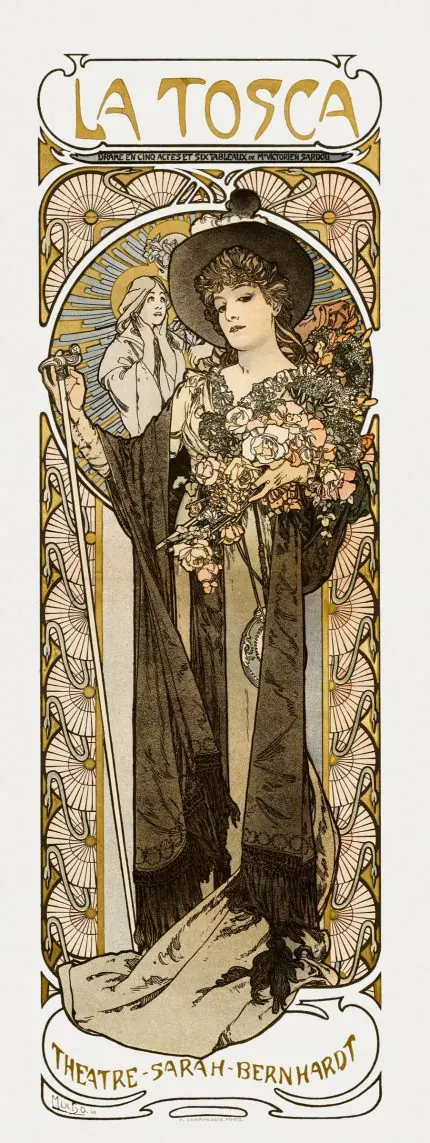 La Tosca Tiyatro Afişi