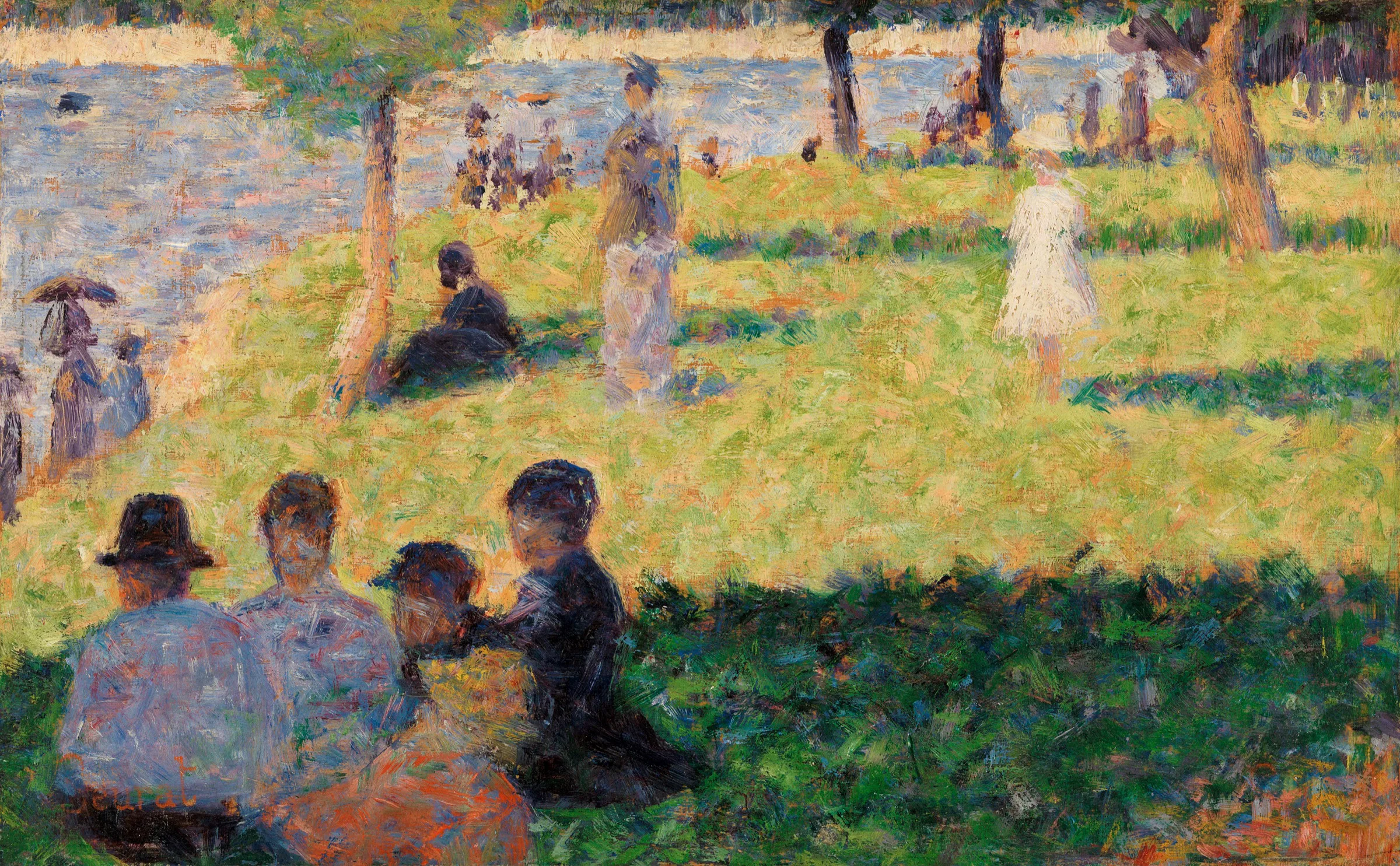 Grande Jatte Figür Etüdü Grande Jatte Figür Etüdü