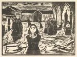 Munch Son Saat Gravürü