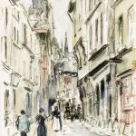 Rue Damiette Rouen
