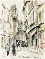Rue Damiette Rouen