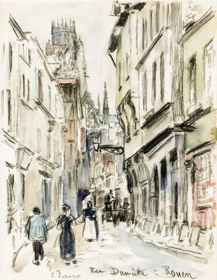 Rue Damiette Rouen