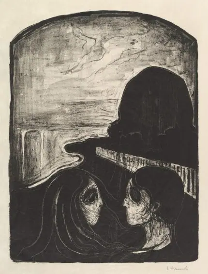 Munch Çekim Gravürü