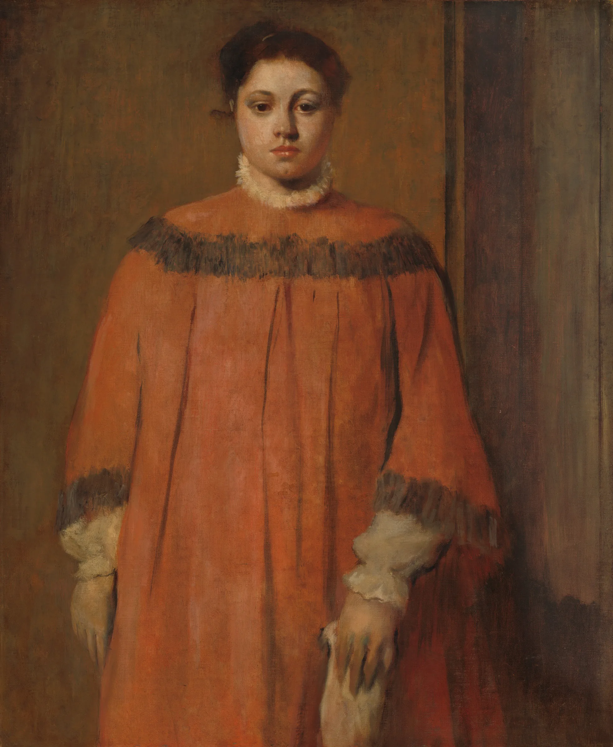 Kırmızılı Kız Degas Kırmızılı Kız Degas