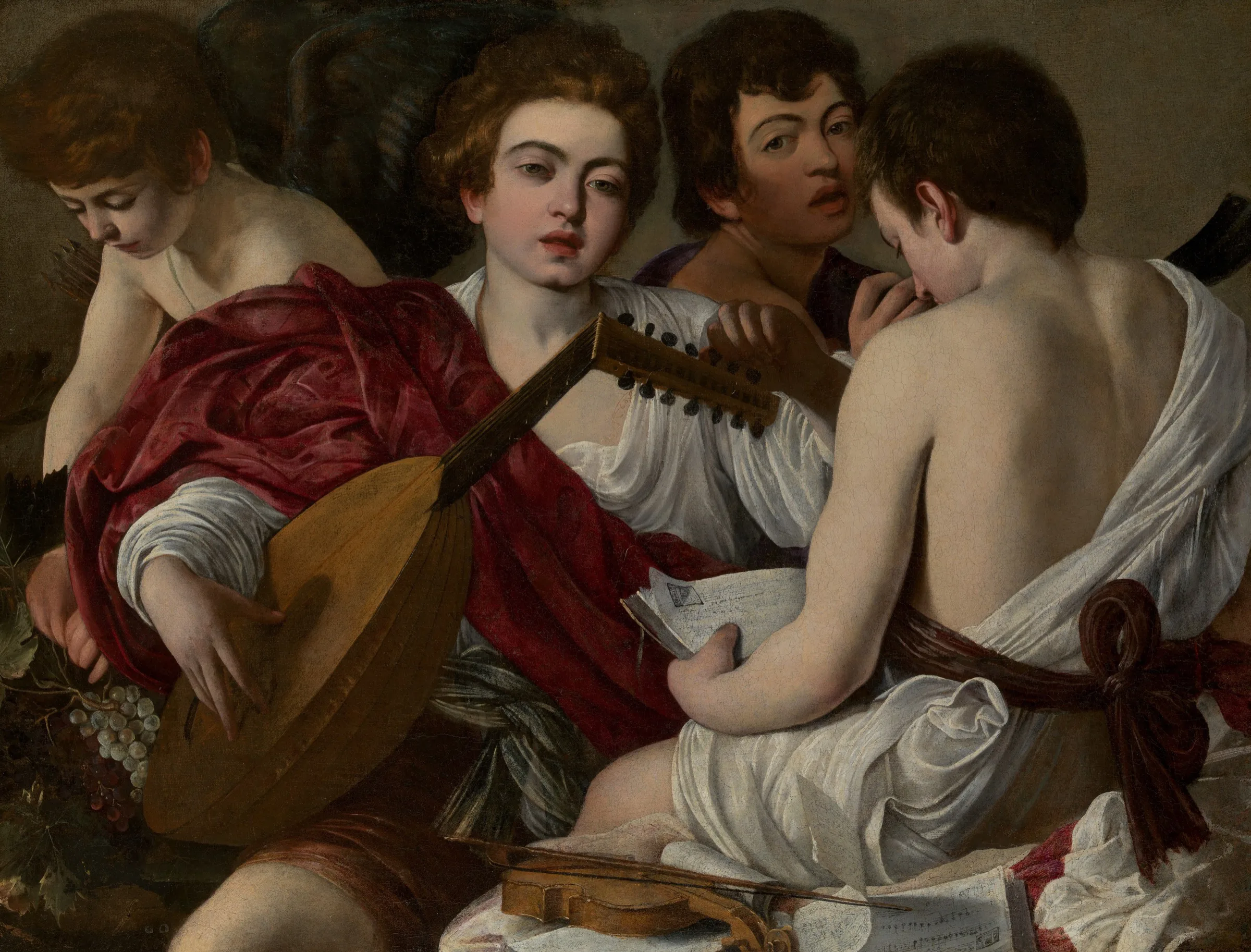Müzisyenler Caravaggio Müzisyenler Caravaggio