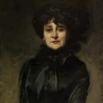 Siyahlı Madam Portresi