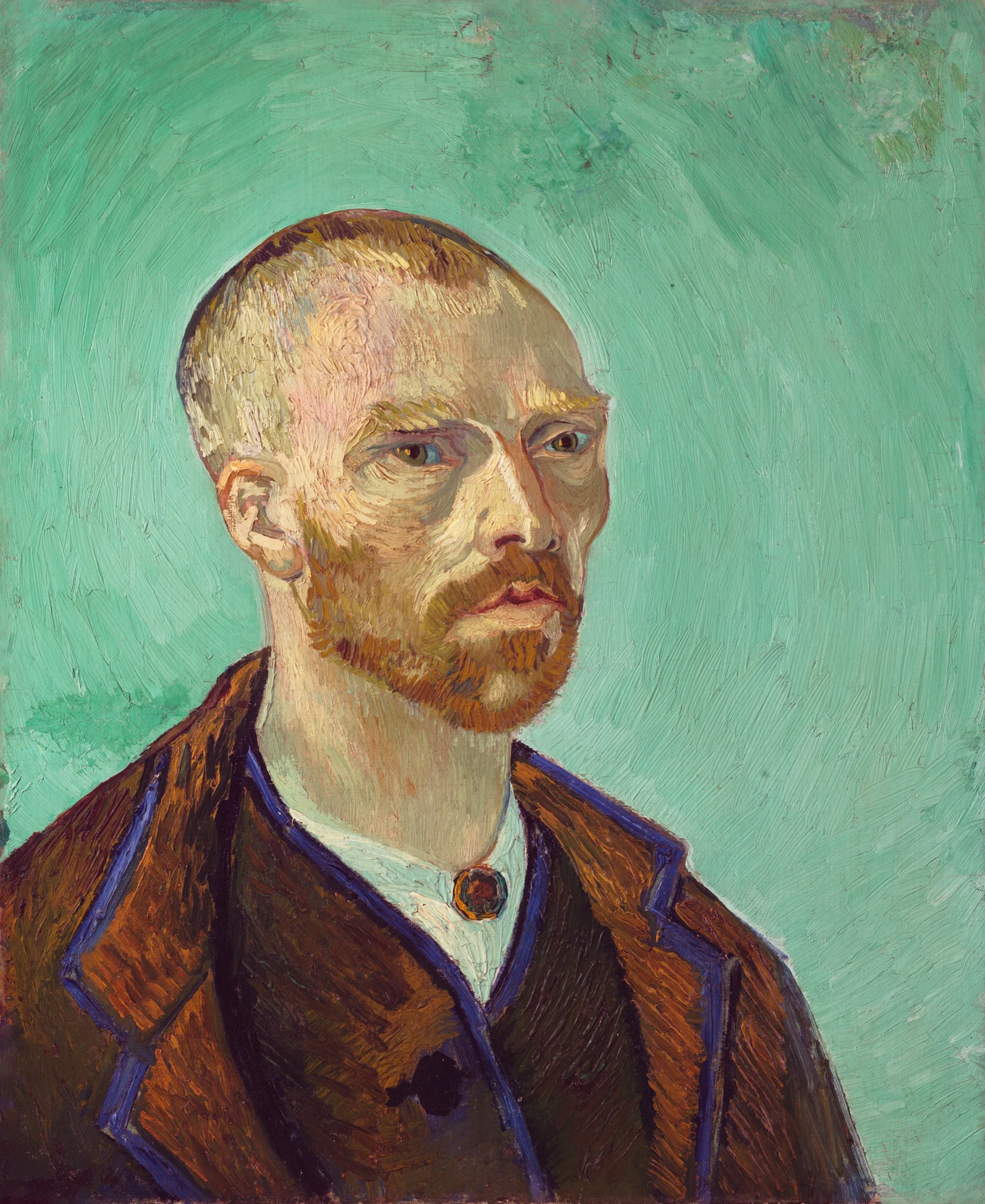 Van Gogh Otoportre Yeşil Zemin Van Gogh Otoportre Yeşil Zemin