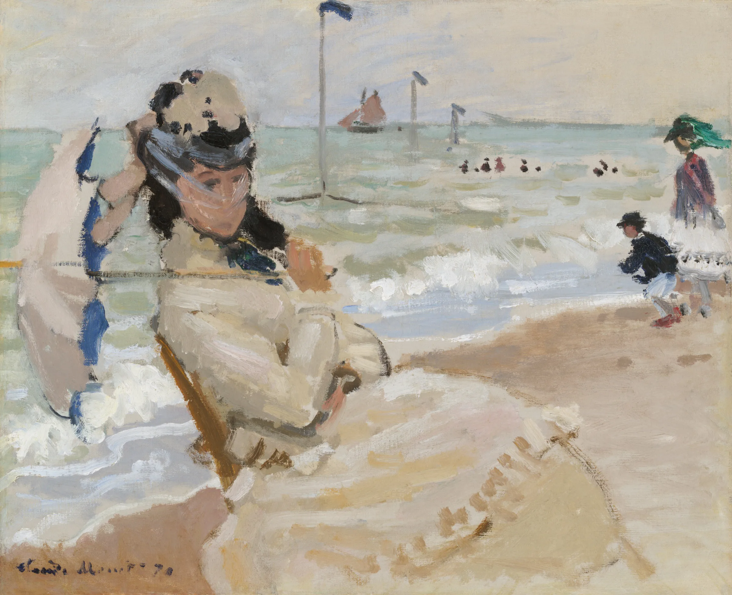 Trouville Sahilinde Camille Trouville Sahilinde Camille
