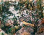 Ormanda Kayalar Cézanne