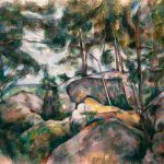 Ormanda Kayalar Cézanne