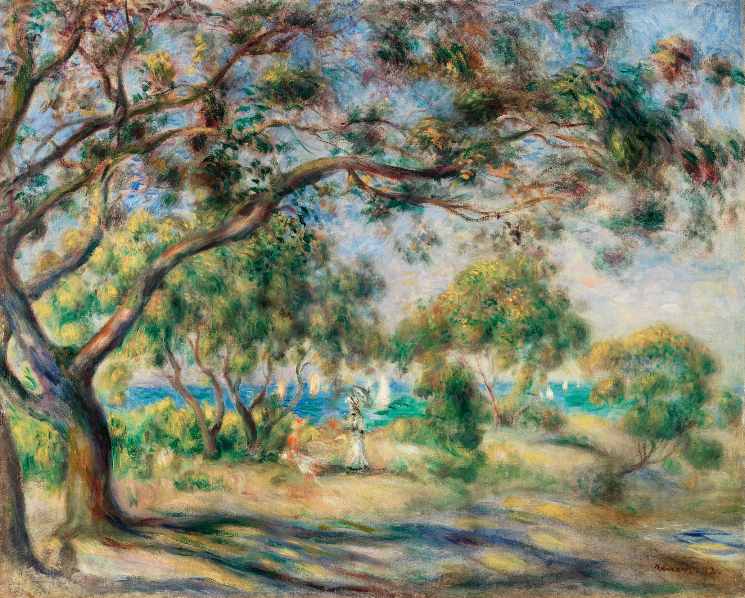 Bois de la Chaise Manzarası Bois de la Chaise Manzarası