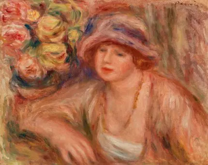 Şapkalı Kadın Renoir