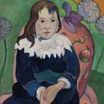 Mavi Elbiseli Çocuk Gauguin