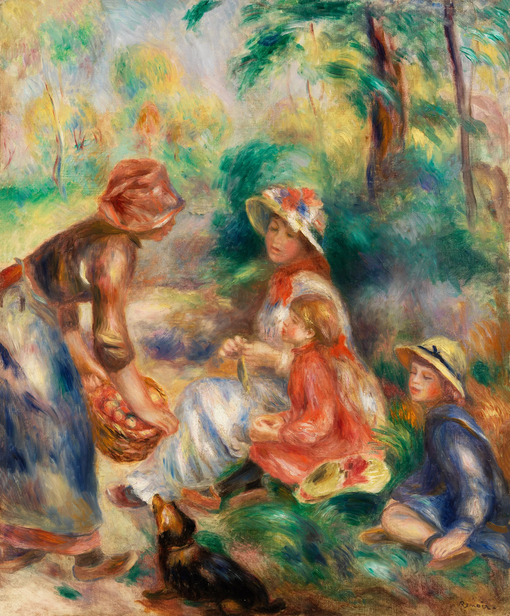 Elma Satıcısı Renoir Elma Satıcısı Renoir