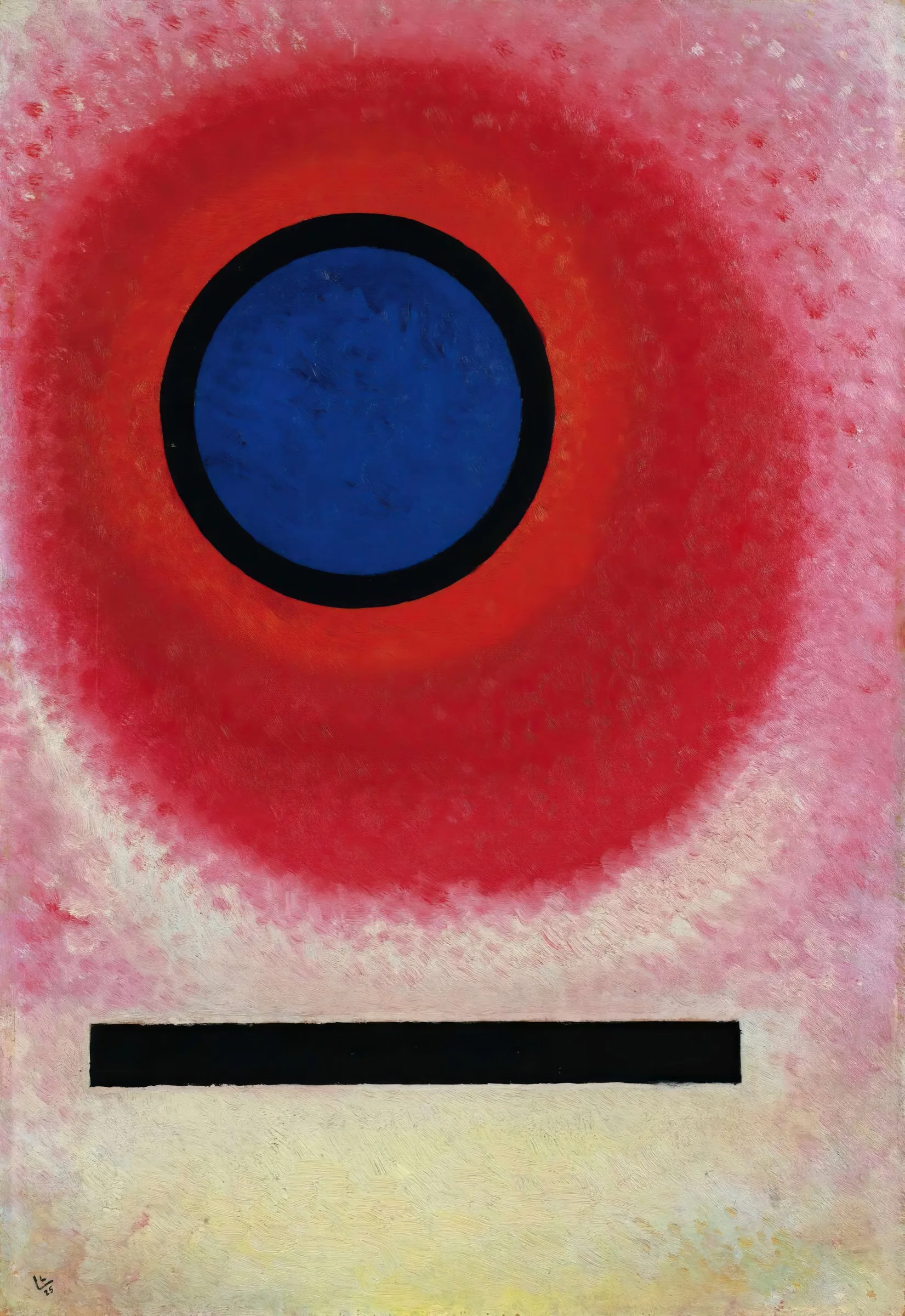Kandinsky Mavi Daire Kandinsky Mavi Daire