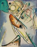Kandinsky Suluboya Kompozisyon