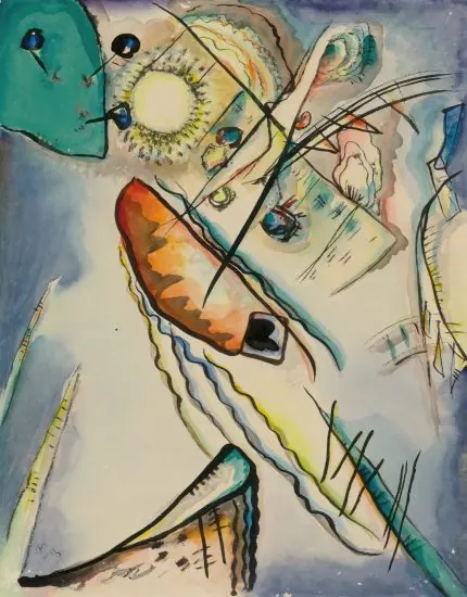 Kandinsky Suluboya Kompozisyon