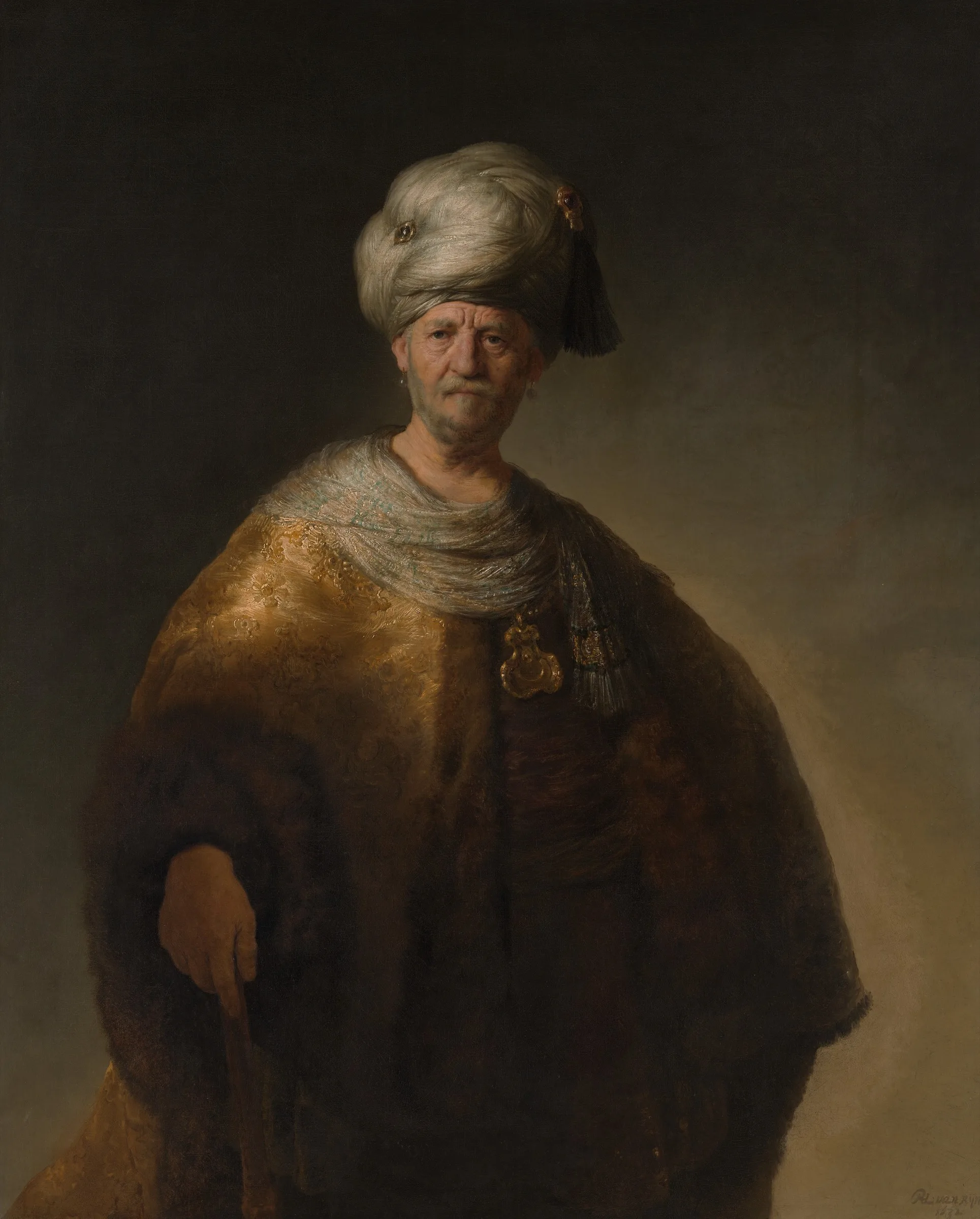 Sarıklı Adam Rembrandt Sarıklı Adam Rembrandt