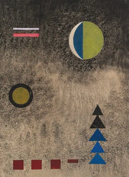 Kandinsky Gevşek Siyahta