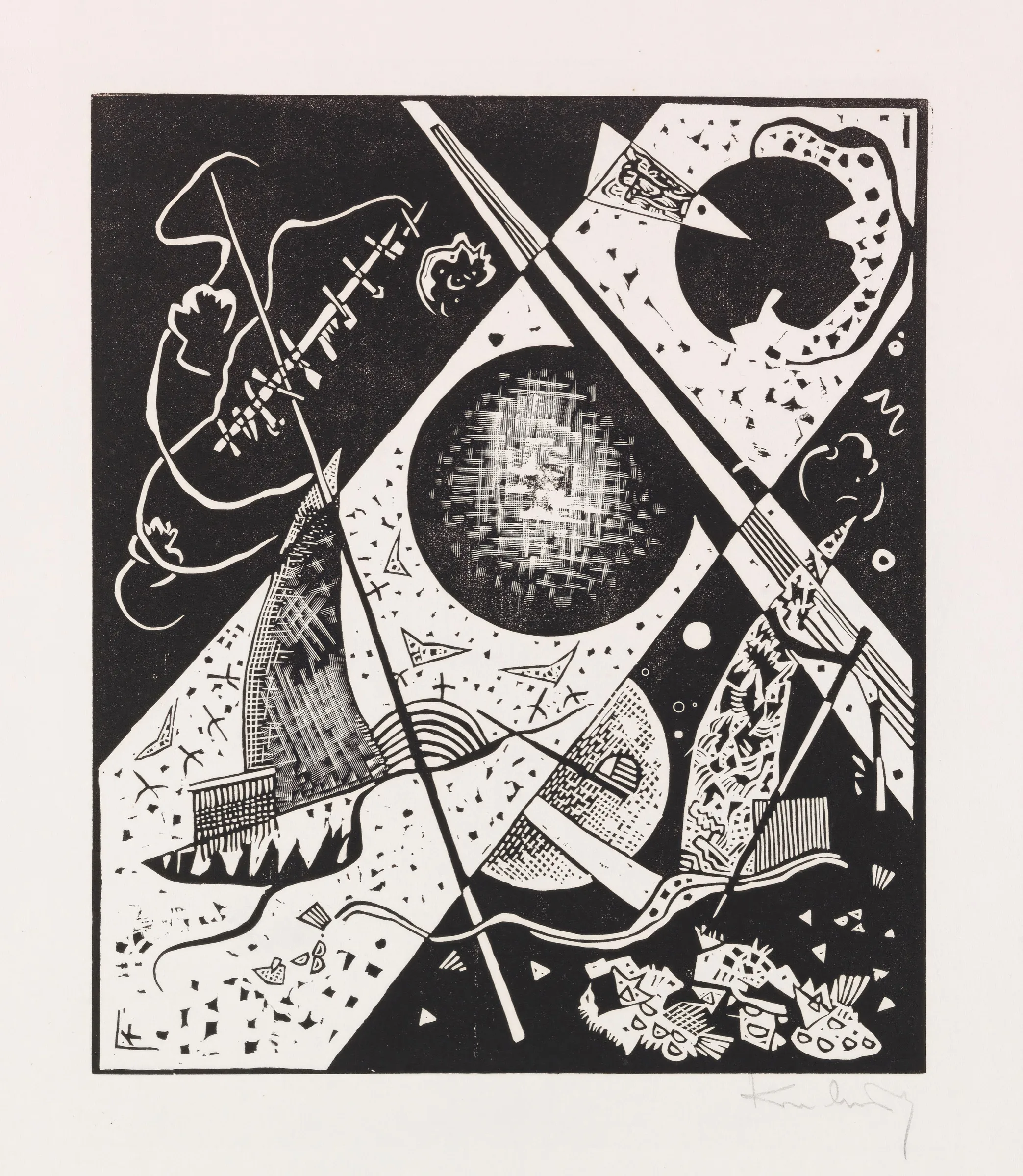 Kandinsky Küçük Dünyalar Gravür Kandinsky Küçük Dünyalar Gravür