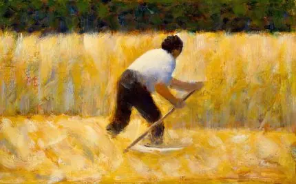 Tarlada Orakçı Seurat