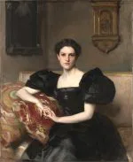 Siyah Elbiseli Hanım Sargent