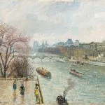 Yağmurlu Öğleden Sonra Louvre