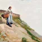 Sepet Taşıyan Kız