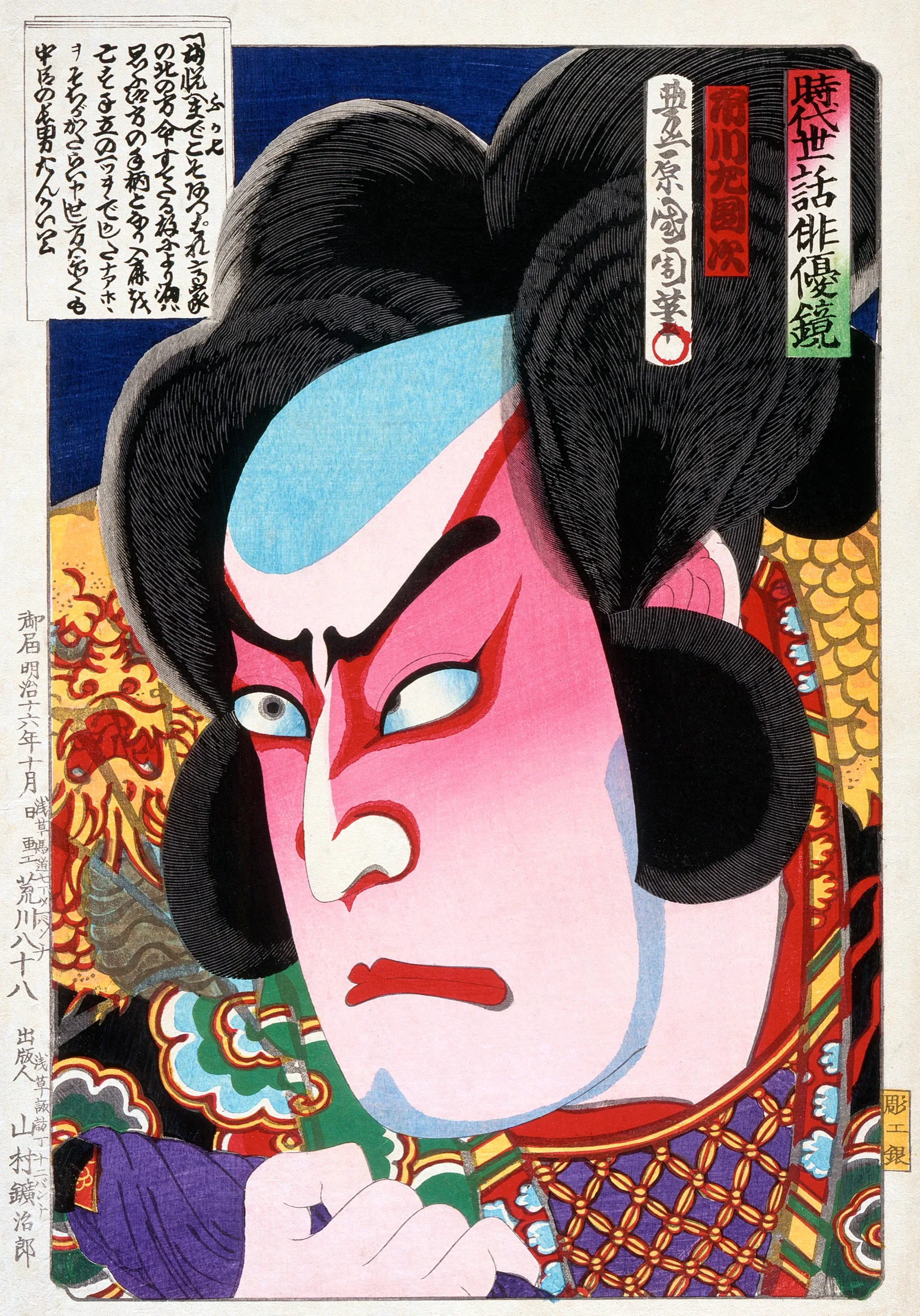 Kabuki Oyuncusu Portresi Kabuki Oyuncusu Portresi